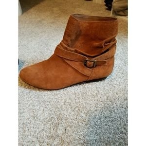 Gianni Bini Moccasin Ankle Boots